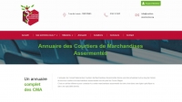 Réalisation du site web CNCMA - Courtiers Assermentés